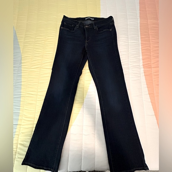 Levi's Women's Classic Bootcut Jeans Size 6 Cobalt - Picture 3 of 8